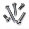 10 PCS M1 M1.2 M1.4 M1.6  M2 M2.5 M3 M4 M5 M6 M8 X 3 4 5 6 8 10 12-50mm TA2 GR2 Titanium Button Phillips Pan Head Screw Bolts
