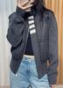 Yu Yan haute couture early autumn new women's clothing short down jacket contrasting stripes wool knitted splicing warm jacket