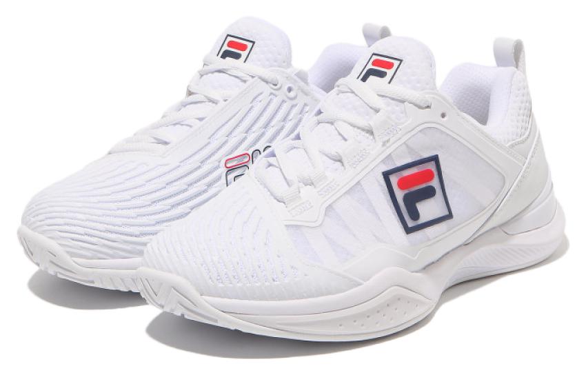 Men's Sneakers FILA Low Top Tennis Shoes Unisex White