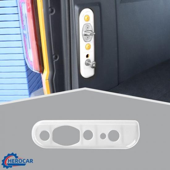 ABS Tailgate Trunk Door Lock Panel Cover Trim White Panel For Ford Bronco +
