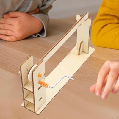 Manual Crank Gate Model Learning Kit Interactive DIY Science Physics Teaching