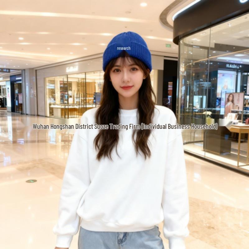 Koreanische MLB Wolle Unisex Strickmütze - NY Logo Stickerei, Warm für Herbst & Winter, Stil M0726