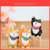 Wooden Shiba Inu Handcrafted Desk Decor With Cute Design For Home Office And Gift Giving