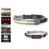 Led Mini Multi-Function Rechargeable Headlight Cob Outdoor Adventure Fishing Bright Light Flashlight