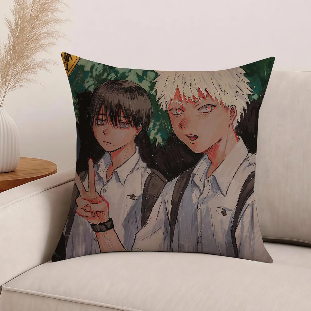 Anime The S-Summer H-Hikaru D-Died Pillow Case Office Cushions Suitable For Sofa Car Bedroom Decorative Cushion Cover