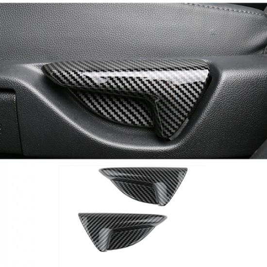 For Toyota - Highlander Rear Seat Adjust Switch Button Cover Trim 2pcs