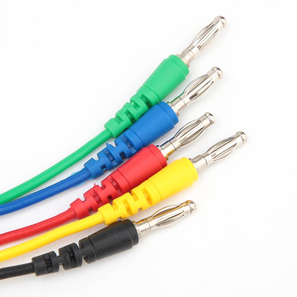 p1042 4mm Banana Plug to 10mm Aligator Clip Adaptor Probe Test   Cable
