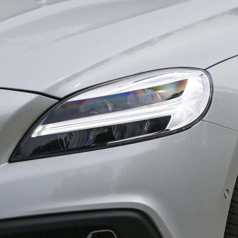 For -Volvo V40 2013- Right Car Transparent Lampshade Headlight Cover Glasses Lamp Shade Headlight Shell Cover Lens-M53K