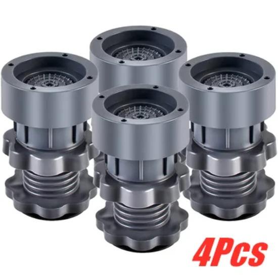 4 ks Univerzální antivibrační podložky Pračka Gumová podložka na nohy Antivibrační podložka pro zvedání podnoží snižující hluk nábytku