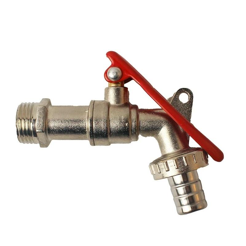 

1Pc 1/2 Inch Zinc Alloy Faucet Garden Bibcock Outdoor Lockable Water Tank Connector Industrial Home Irrigation Replacement Tool