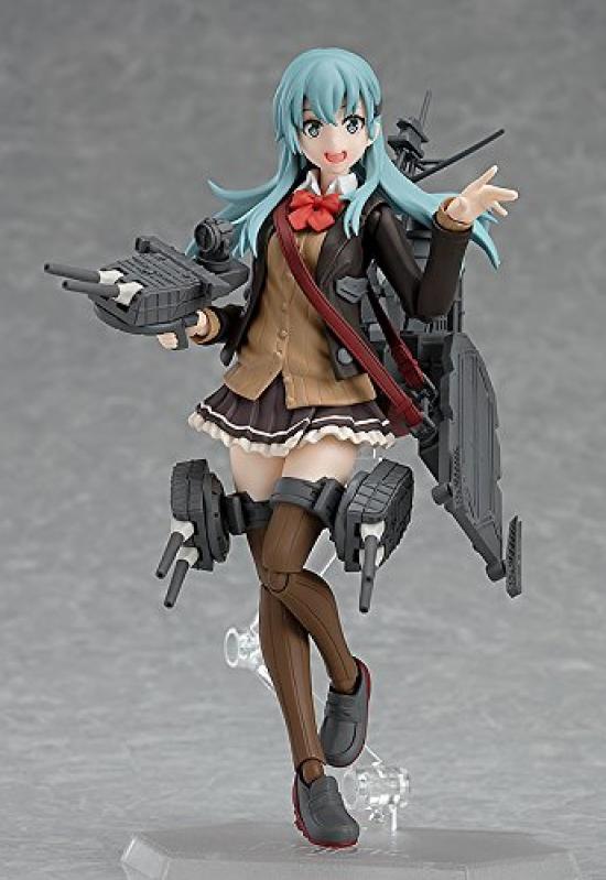 Figma Kantai Collection Suzuya Kai Ni ABS PVC Painted Movable Figure -KanColle- Non-scale &