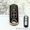 Shell For Mazda 2 3 6 Cx-5 Cx5 Cx-3 Cx7 Cx-9 Cx30 Atenza Axela Demio 4 Button Tpu Car Key Case Cover Key Protector Accessories