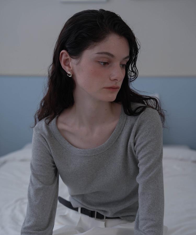 Dehebe Basic Cotton Long Sleeve [Melange]