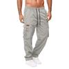 Men's Solid Color Loose Overalls Men's Casual Fashion Sweatpants