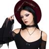 Classical Gothic Top Hat Suitable for Men Women and Children As Halloween Decoration or Stylish Fashion Statement