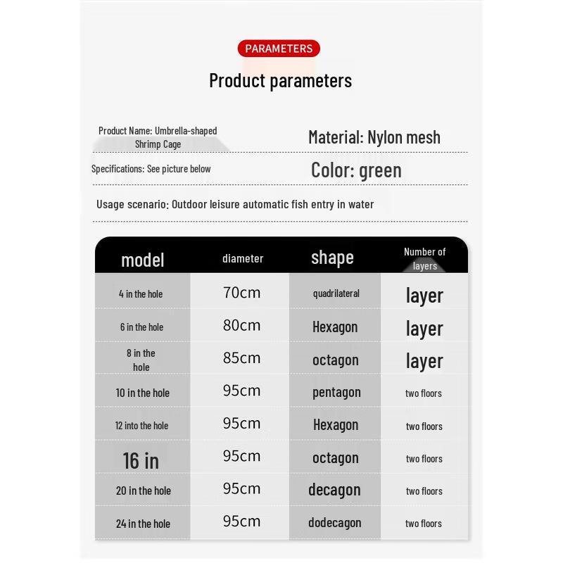 Gureide Automatic Collapsible Fishing Trap