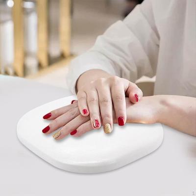Comfortable Nail Arm Support Pillow for Salon Manicure - Ergonomic Design Long Art Care