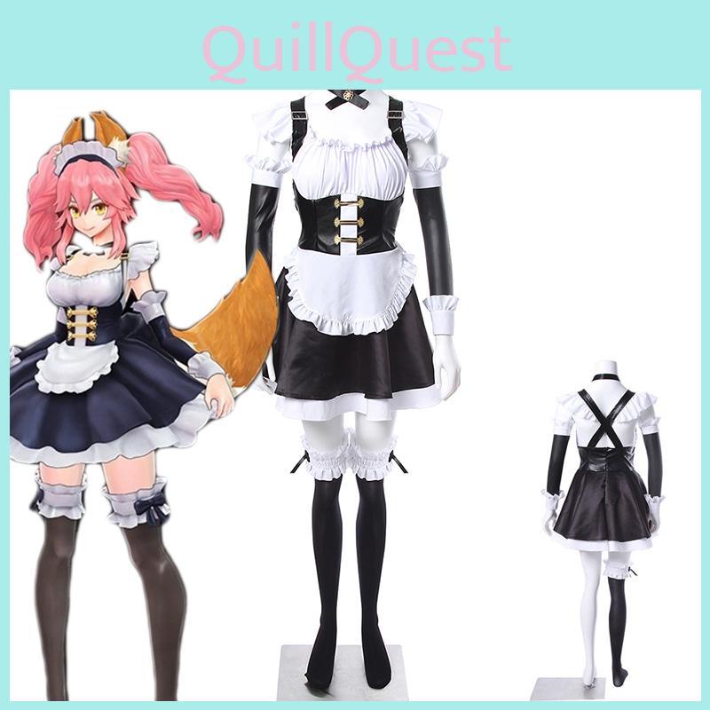 Breathable Fgo Tamamo No Mae Cosplay Costume Full Set For Ultimate Comfort