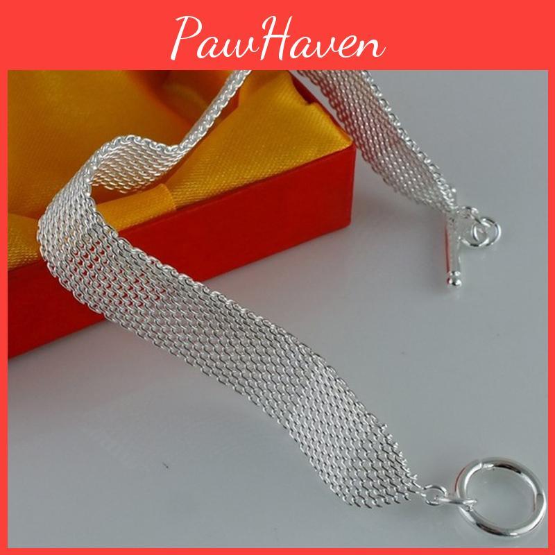 Vielseitiger und hochwertiger Schmuck Neuheiten Sterling Silber Breiter Armreif