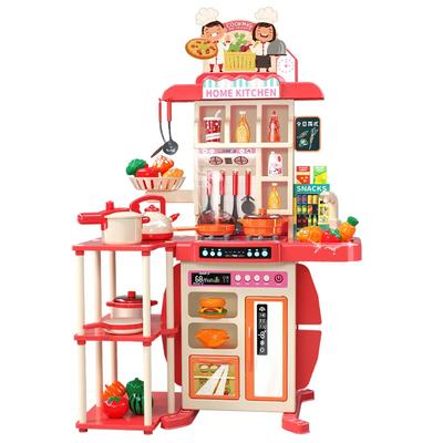 Simulatore di Cucina Casalinga per Bambini Set da Cucina Cucina Ragazze Spray da Cucina Tavolo da Pranzo Giocattoli Regali di Natale