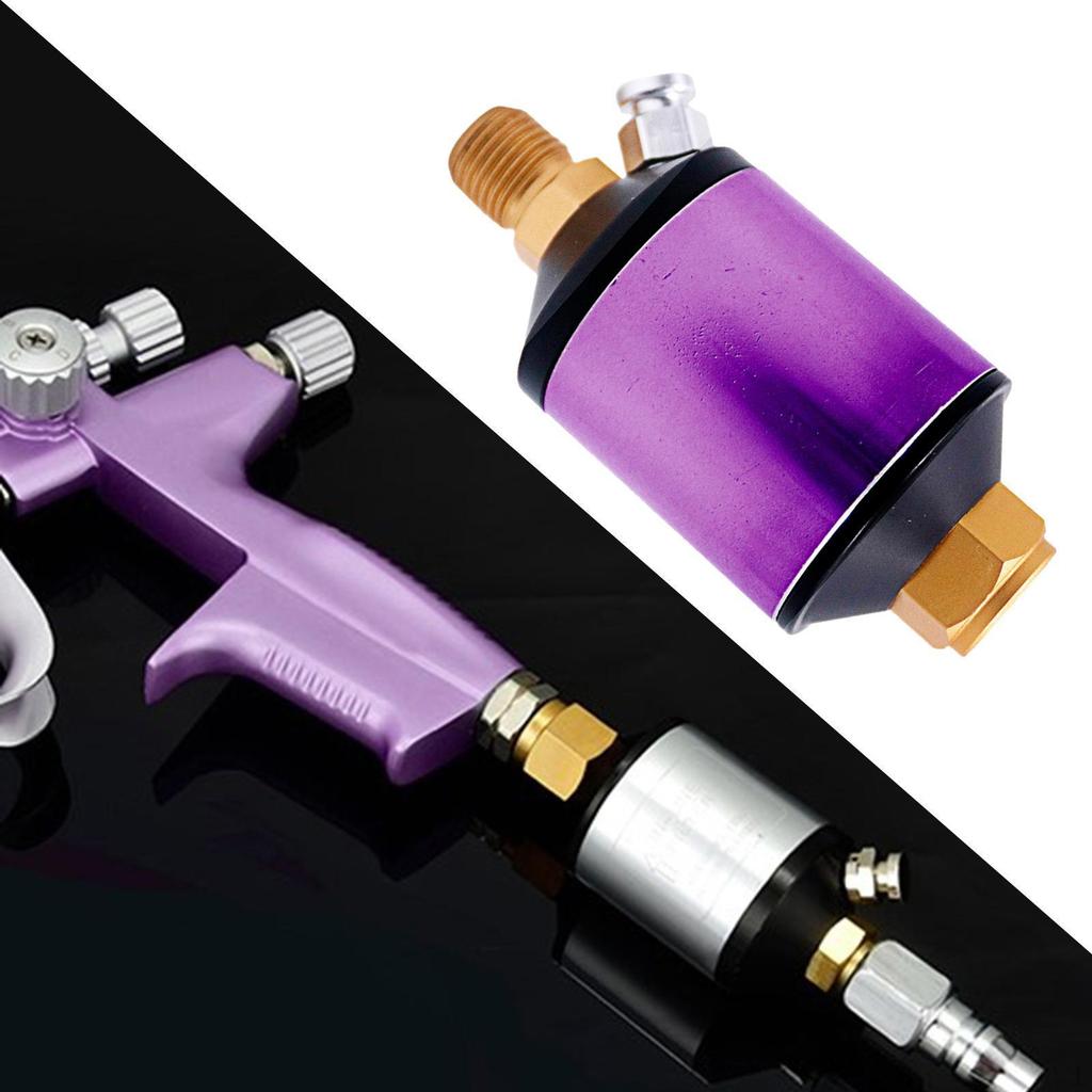 Air Regulator Oil Separator Pressure Aluminum Body Accessories Auto Paint