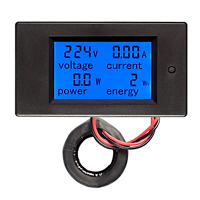 TSPZEM061 Multifunction LCD Digital AC Voltage Current Power Energy Meter Tester
