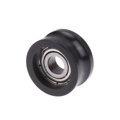 1 Τεμάχιο R5*16*8.5mm Ρουλεμάν Τροχαλίας Τύπου U 695 Ρουλεμάν Τροχαλία Κίνησης Τροχαλία με Ελαστικό Ρουλεμάν Σίγασης Ελαστική Τροχαλία