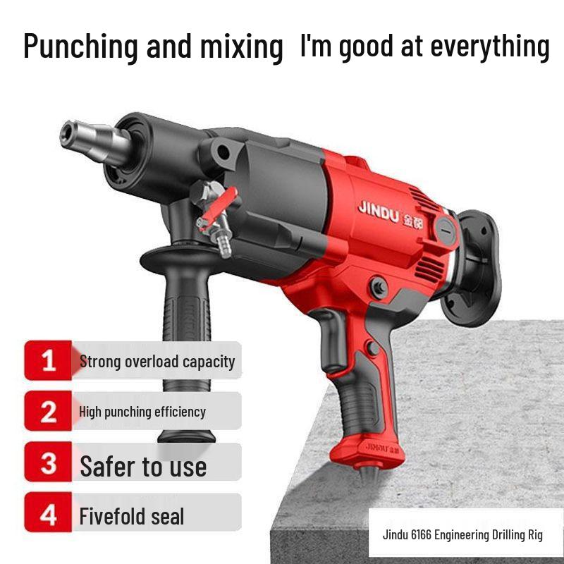 High-Power Handheld and Desktop Diamond Core Drill for Concrete Engineering
