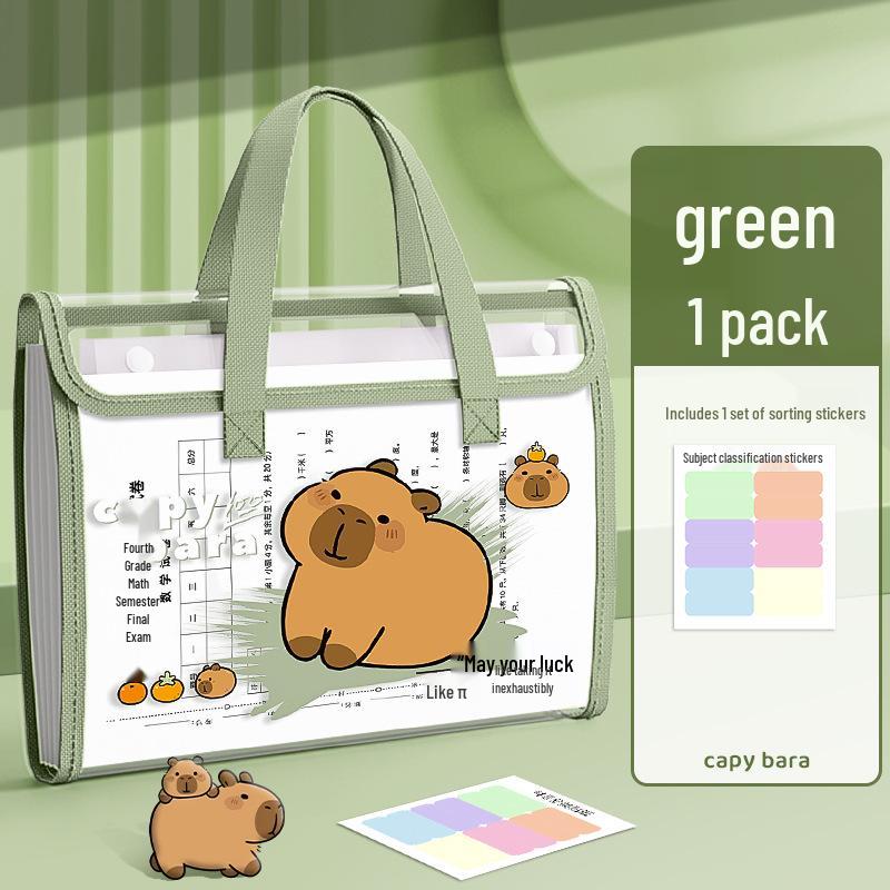 Good 1049 A4 Multi-layer Accordion Folder - Large Capacity Storage Bag for Primary School Students