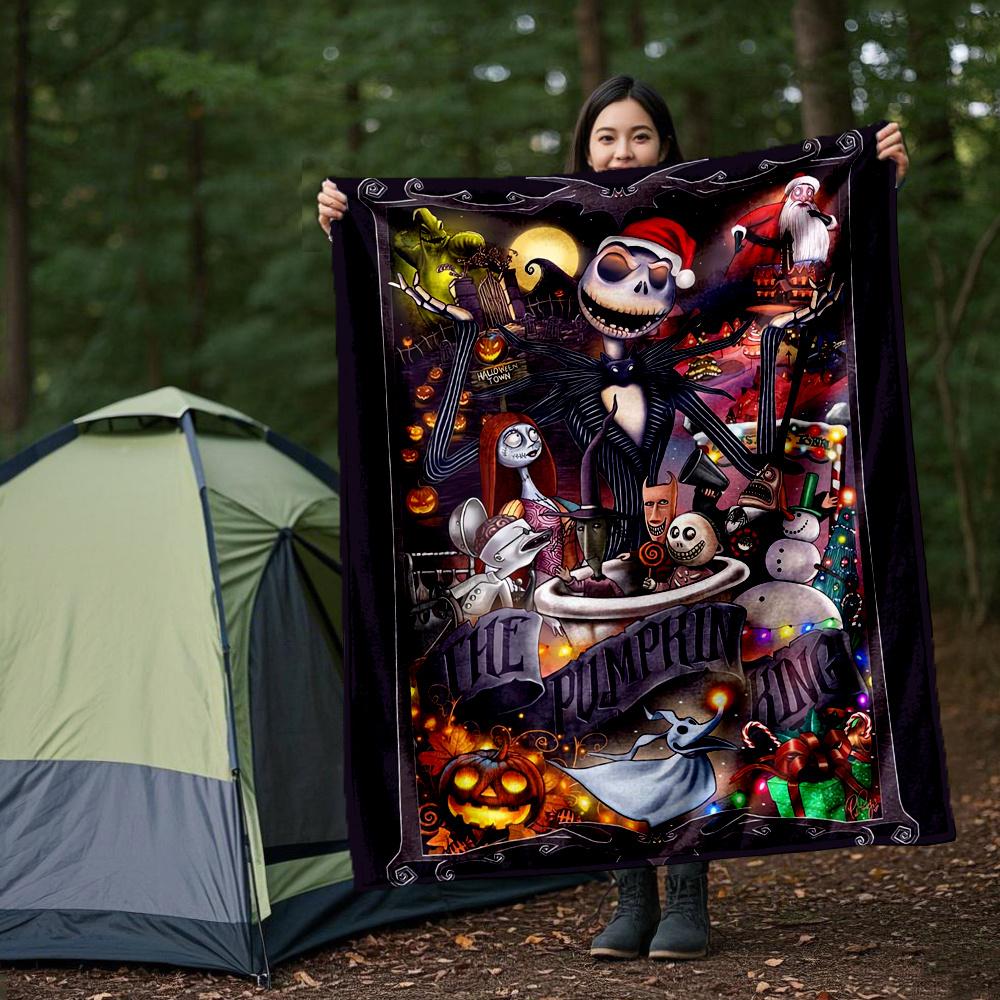 

1pc, Christmas Jack Blanket Soft and Cozy Outdoor Blankets for All Seasons Perfect Gift for 80x120cm