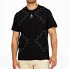 Puma X PRONOUNCE Elevated T-skjorte med geometrisk mønster Herre Topper Svart 532145-01