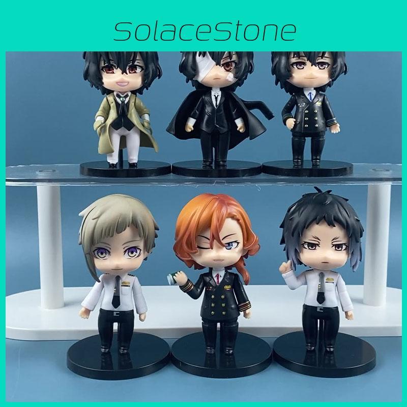 Q Version Nakajima Atsushi And Dazai Osamu Anime Figures Wholesale Blind Box Toys