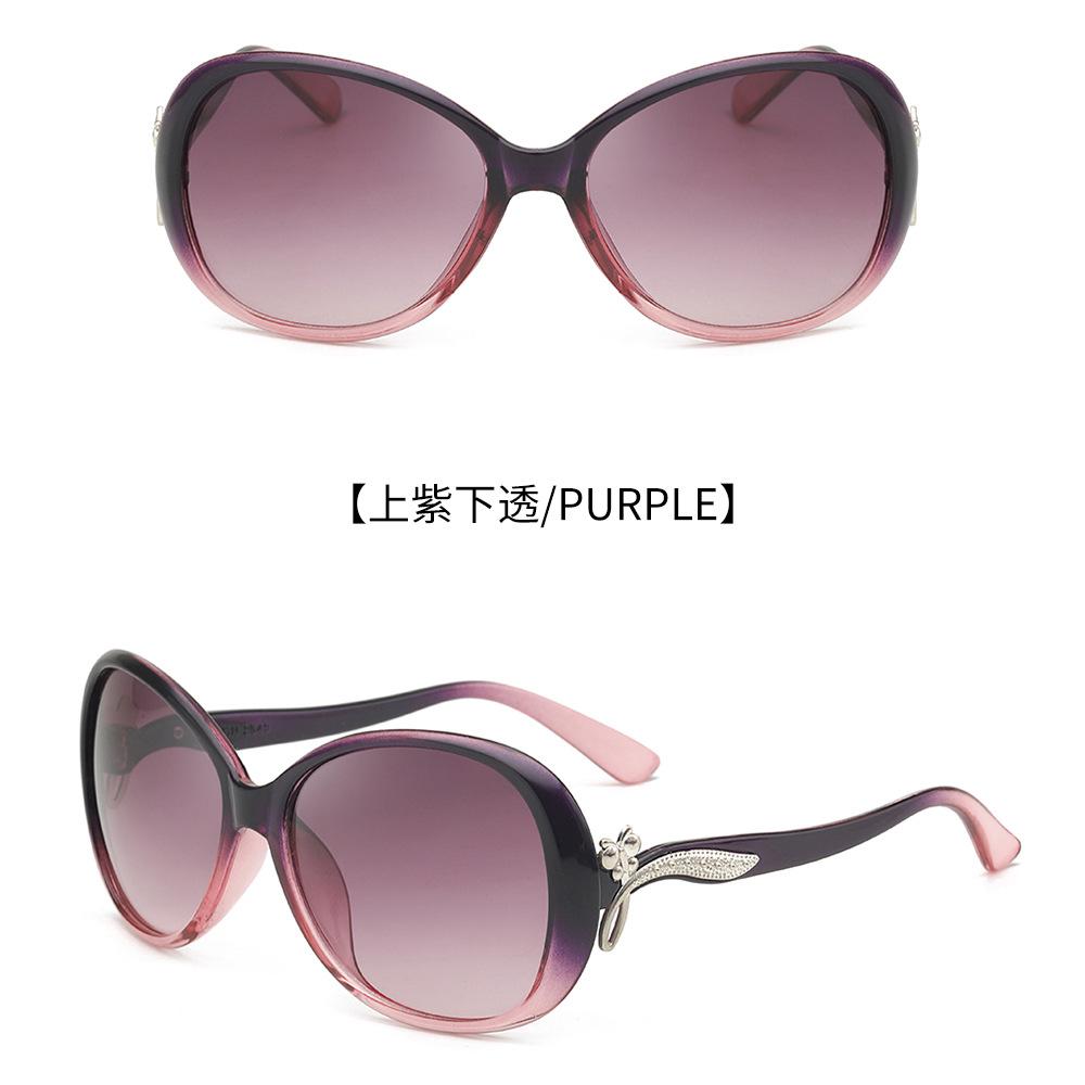 New Women Oval Large Frame Sunglasses Fashion Vintage UV400 Protection Designer Eyewear Oculos De Sol