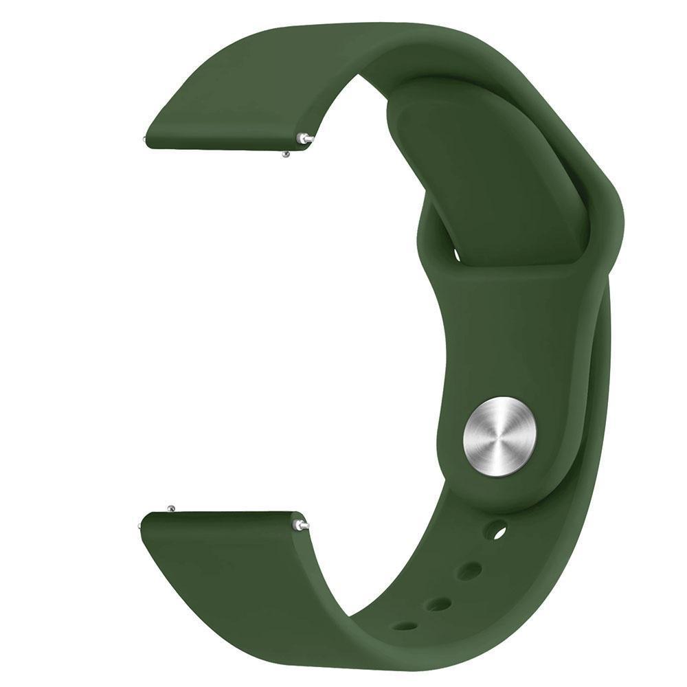 Pulseira esportiva de silicone de 20 mm / 22 mm para Samsung Galaxy Watch 4 5 6 40 mm 44 mm 6 Classic 43 mm / 47 mm 5 LTE 44 mm 5 Pro 45 mm 4 Classic 42 mm 46 mm 3 41/45 mm