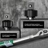 Adjustable Length Ratchet Spanner 90 Teeth Design Ergonomic Grip Professional Automotive Repair Ergonomic Handle Wrench