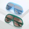 S2132 Large Frame Hip-Hop Sunglasses - European & American Style