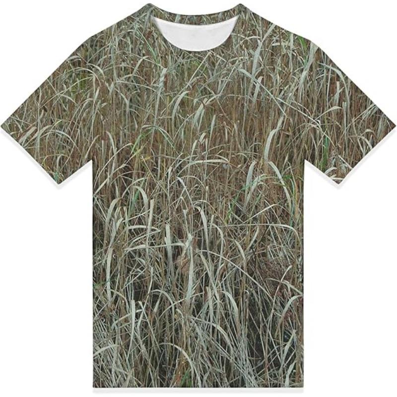 Men's Camouflage Pattern Is Suitable for Outdoor Activities, Designed for Summer Ventilation and Exclusive Use