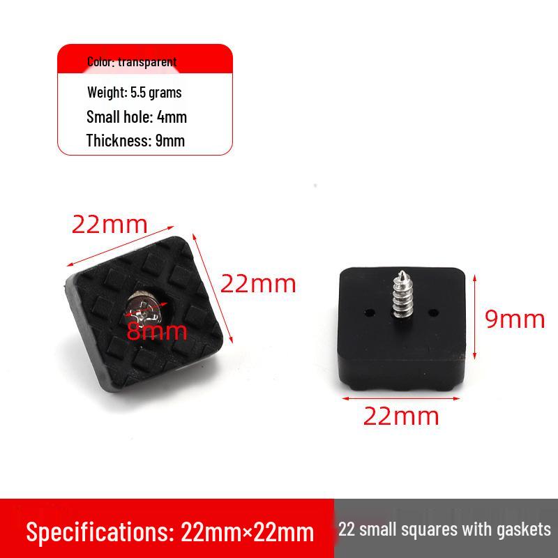 Transparent Non-slip Silicone Rubber Feet Pads for Furniture