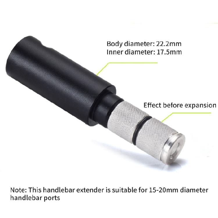 Universals Bike Handlebars Extenders Quickly Installation Handlebars Extension for Enhancing Stability and Control