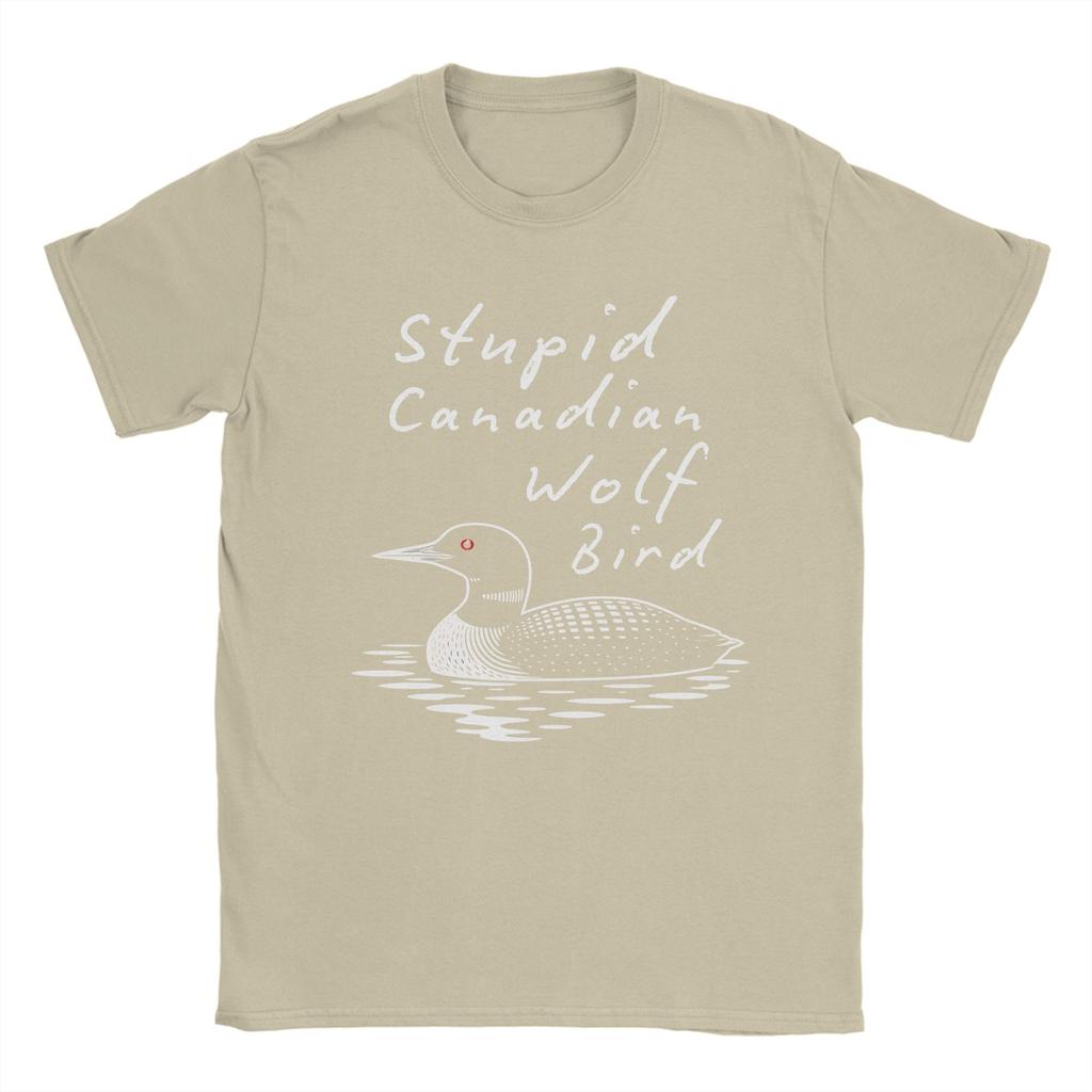 Unisex T-Shirts Dummer Kanadischer Wolf Vogel Ilya Rozanov Erhitzte Rivalität Erstaunliches Baumwoll-T-Shirt Kurzarm-T-Shirts O-Ausschnitt Oberteile