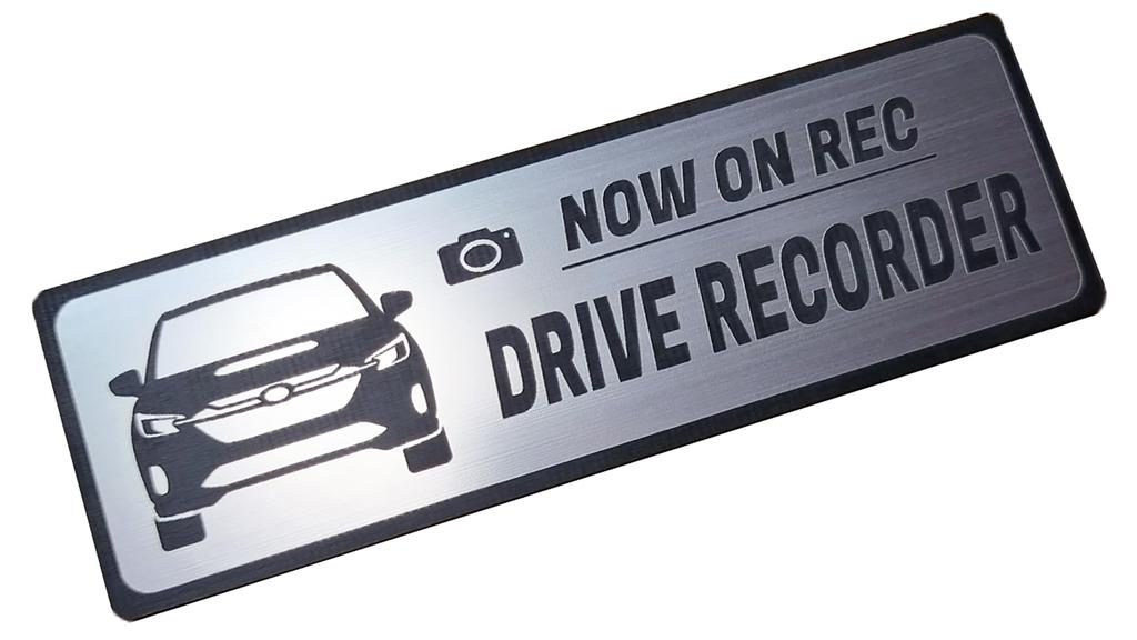 [Honami Works] LEVORG LAYBACK Emblem for vehicles with dashcams, dashcam sticker