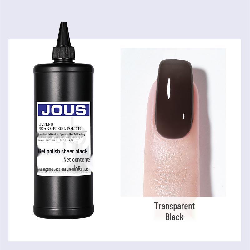 

Гуанчжоу Цзеао Черно-белый гель-лак для ногтей - Салонная серия для нанесения в один слой