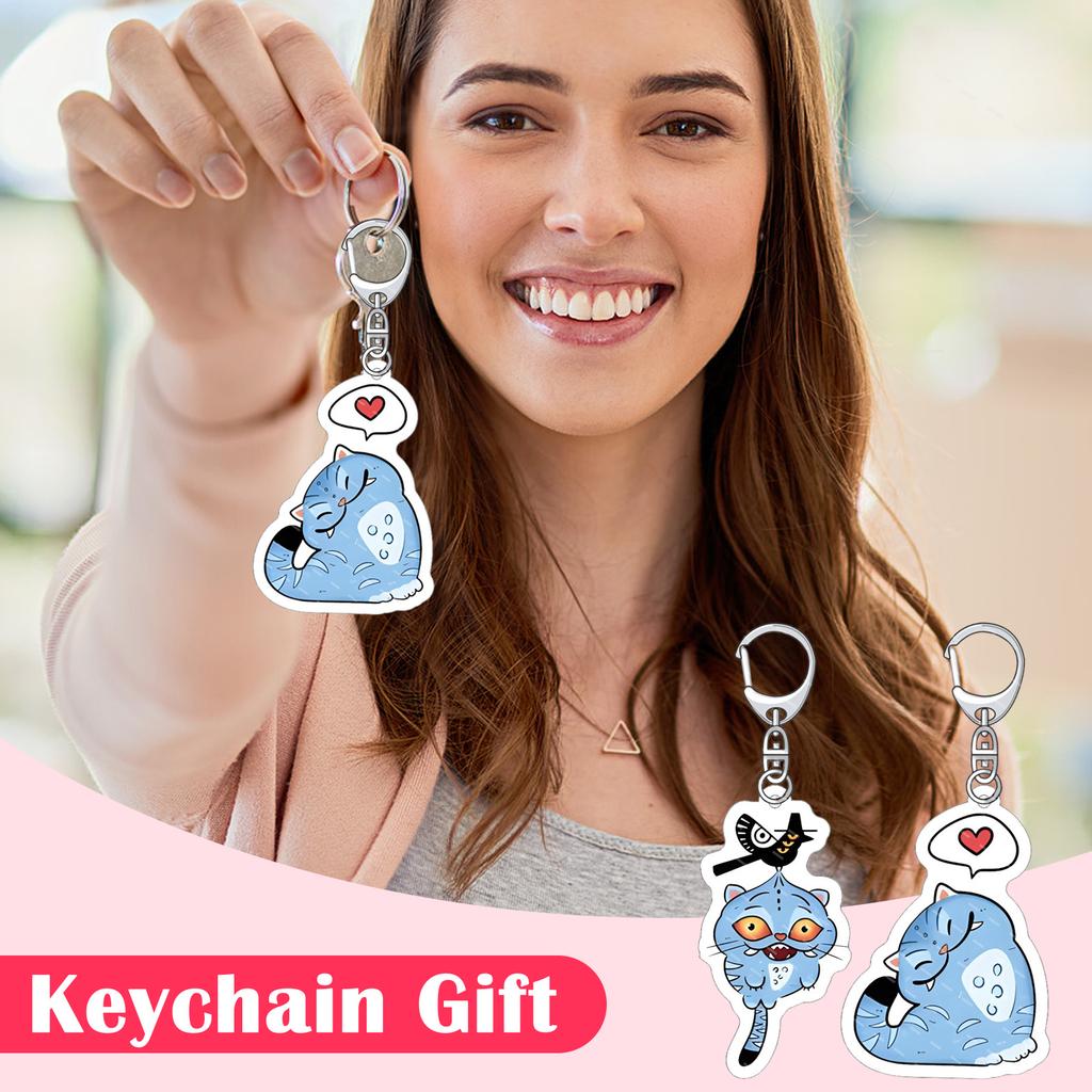 Netflix Korean Anime Peripheral Acrylic Keychain