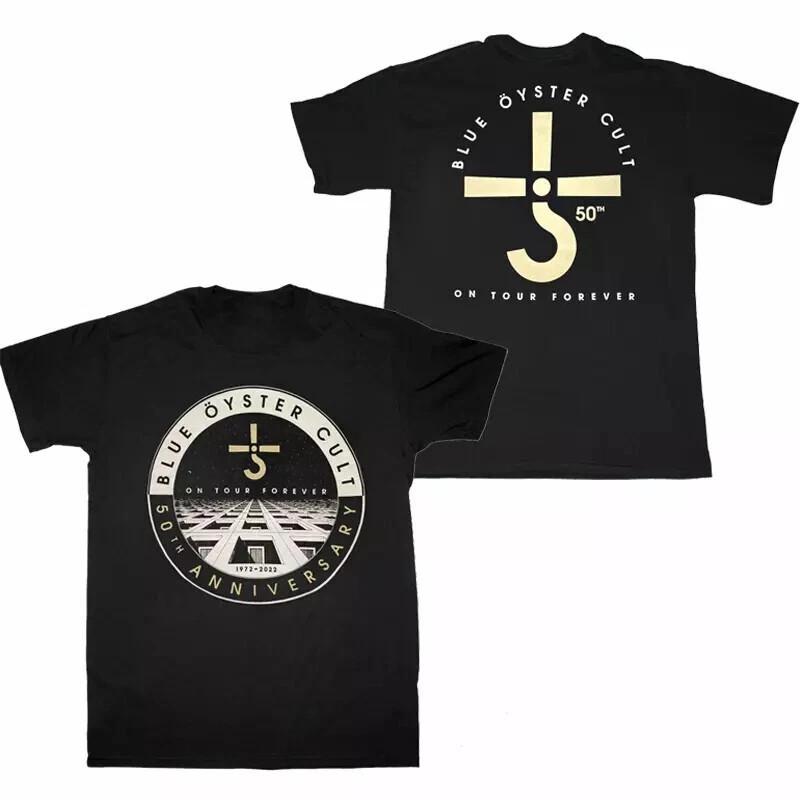 Blue Öyster Cult On Tour Forever 2 Side Black All Size Shirt
