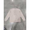 Men S Loose Fit Lapel Zip Pocket Waffle Knit Jacket