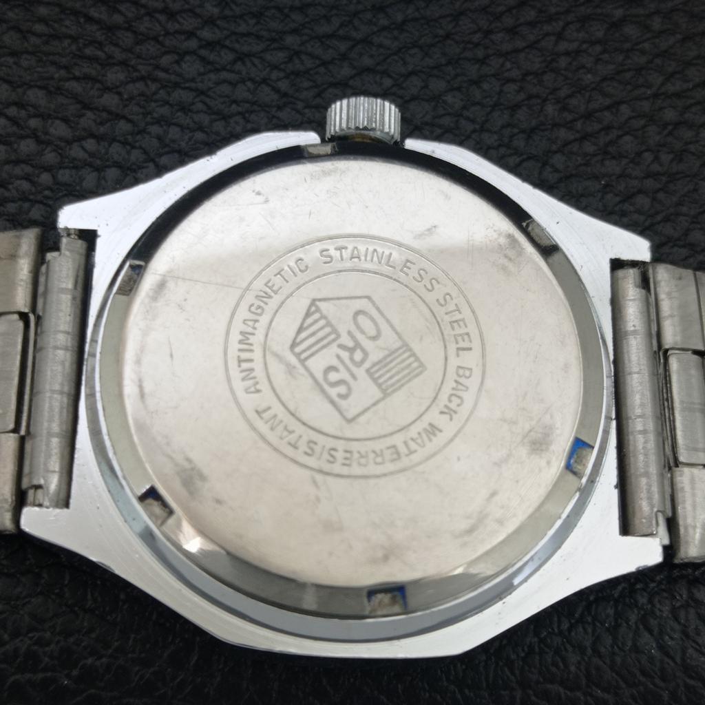 OROLOGIO DA UOMO SVIZZERO VINTAGE A CARICA MANUALE RISTRUTTURATO a709612-1