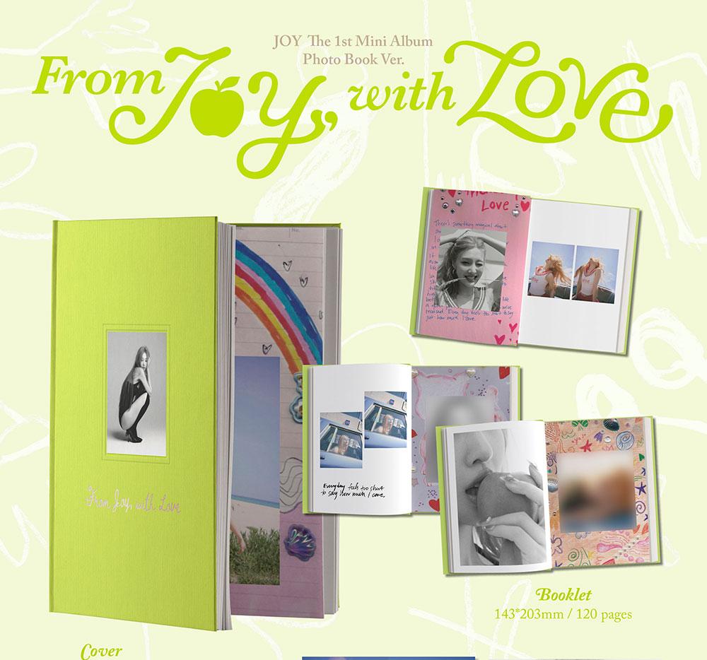 (JEWEL CASE / PHOTOBOOK / TIN CASE) JOY (Red Velvet) [From JOY, with Love] 1st MINI ALBUM