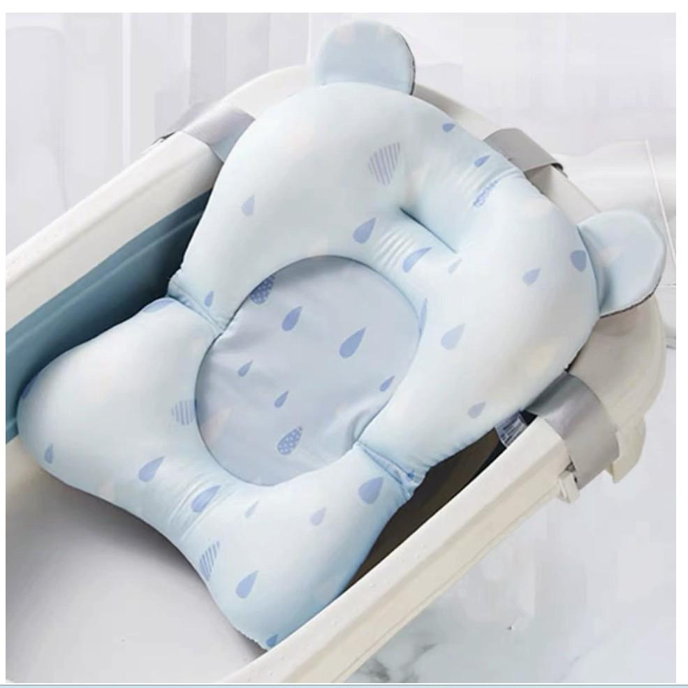 Portable Non-Slip Baby Bath Net for Newborns