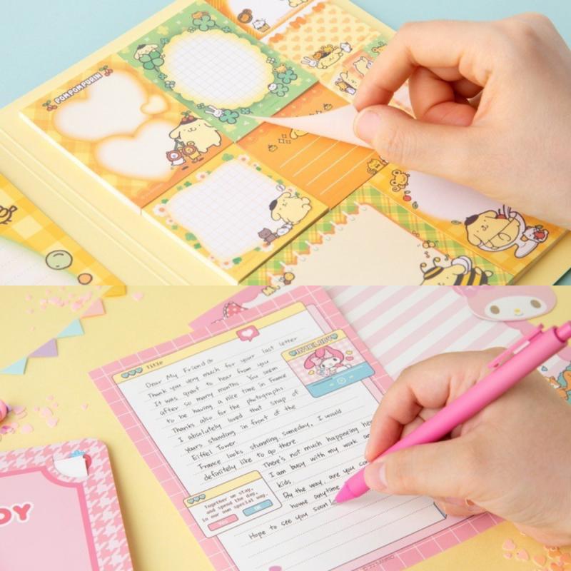 Cardboard Cartoon Memo Pad With Reusable Paper Pages For Birthday And Holiday Use