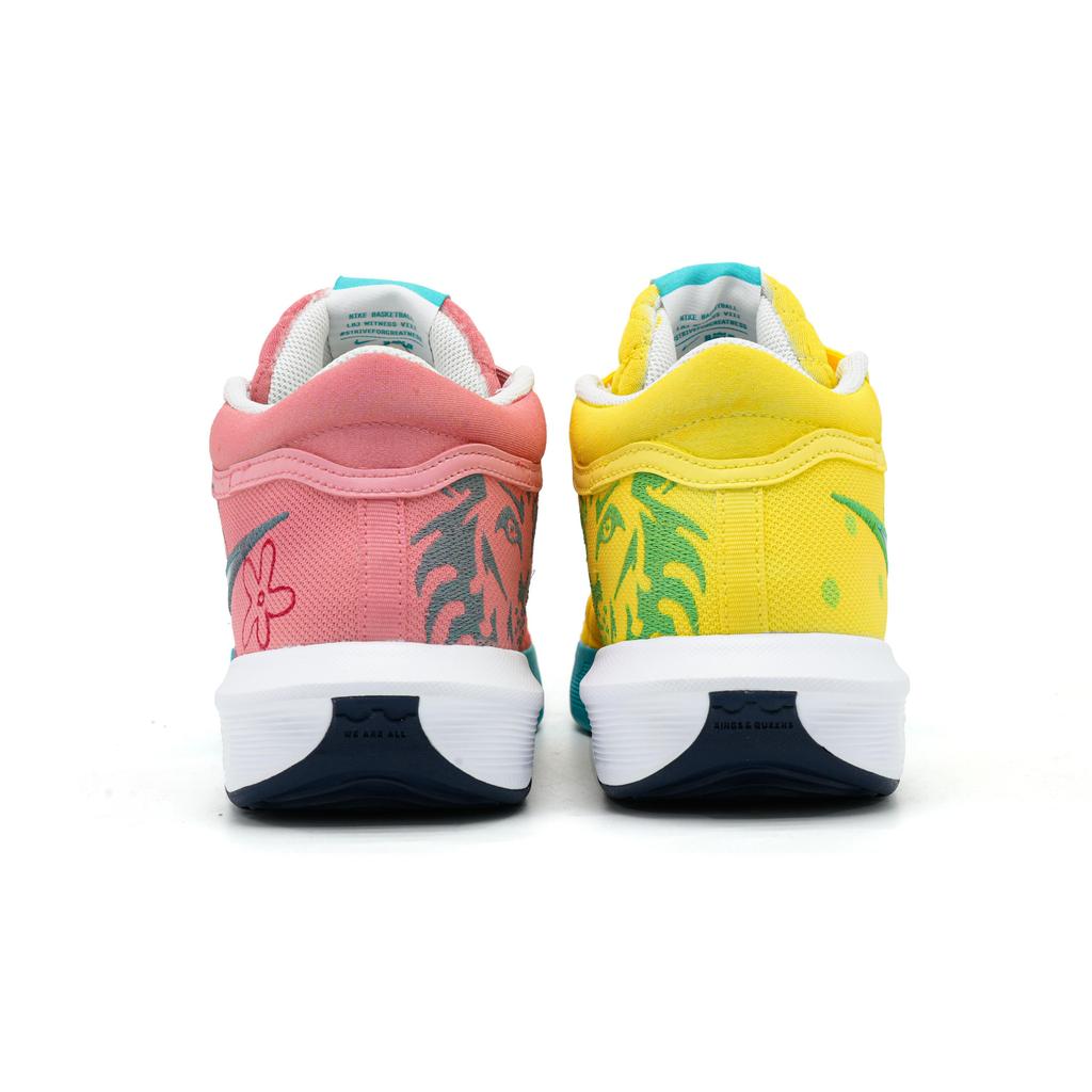 Nike Chaussures de basketball Witness 8 Homme Coupe basse Jaune Rose HQ2140-101(Équipe241-)